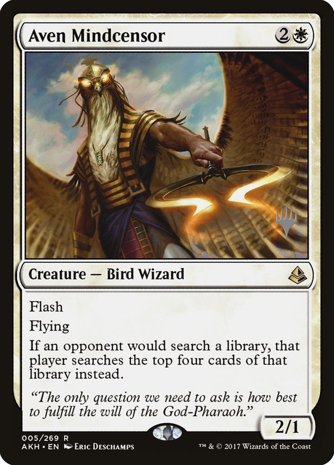 Aven Mindcensor (Promo Pack) ESPAÑOL [Amonkhet Promos]