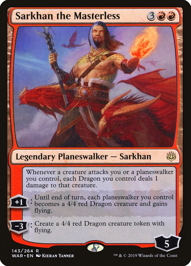 ESPAÑOL Sarkhan the Masterless [War of the Spark]