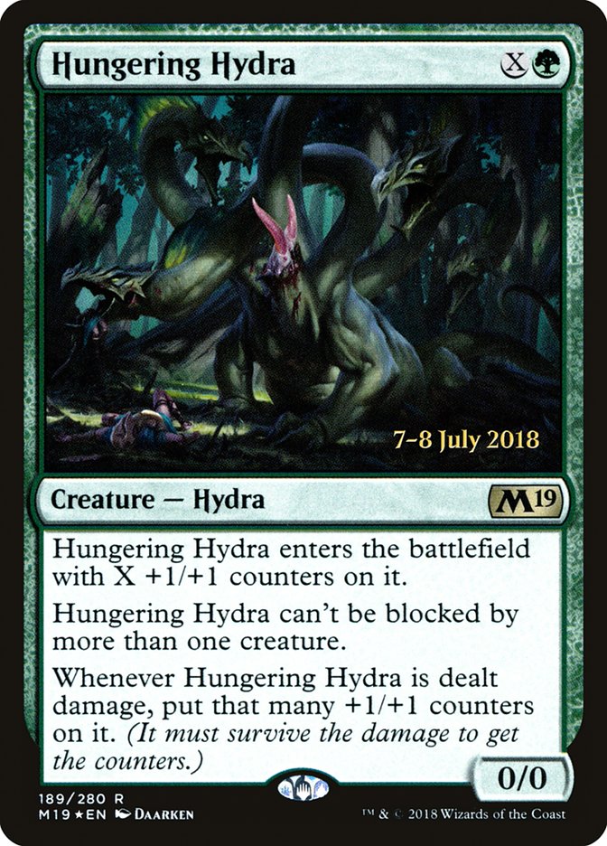 Hungering Hydra [Core Set 2019 Prerelease Promos]