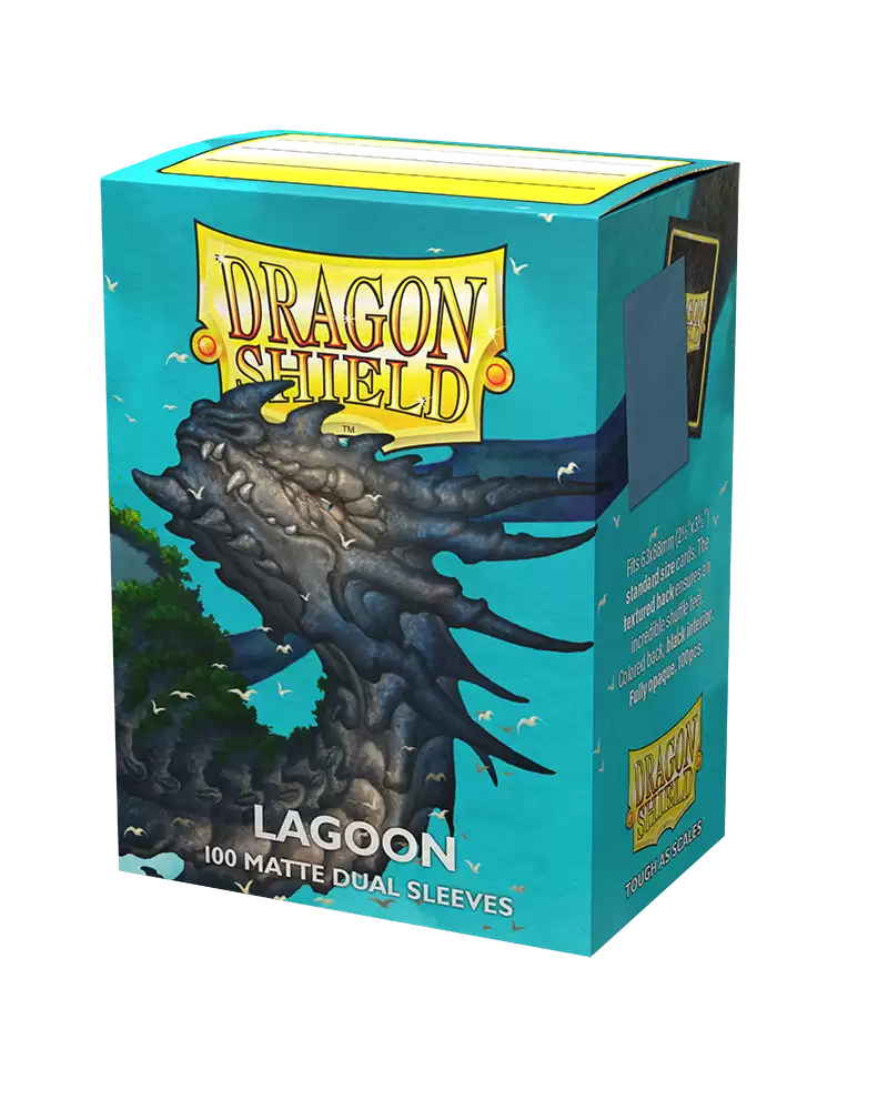 DRAGON SHIELD DUAL MATTE - LAGOON
